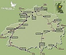 Cairngorms National Park map